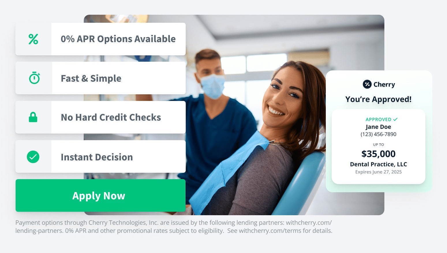 Cherry offers flexible payment